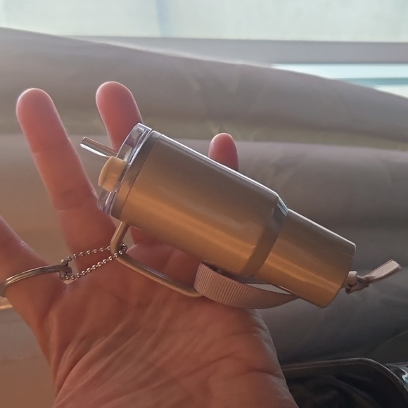 Stanley Water Bottle Ornament Keychain - Picture 2 of 16